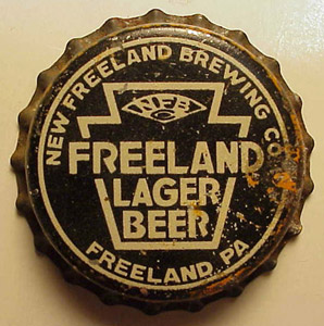Freeland Brewery bottlecap
