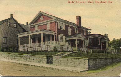 Girls Loyalty Club, later Ss. Peter & Paul's Eastern Greek Catholic Church, at Walnut and School Streets