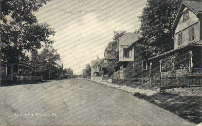 Main Street, looking west