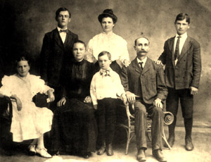 George and Anna Sarna family
