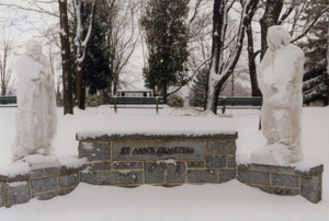 St.
                Ann's Cemetery 1998