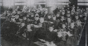 School St. public school class
