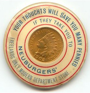 Neuburger's Department Store button