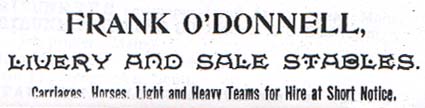 O'Donnell ad, 1890s