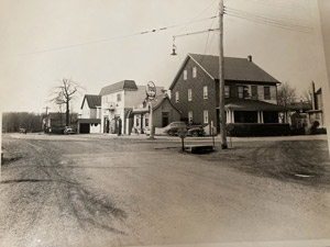 Kobrick garage, before late 1950s