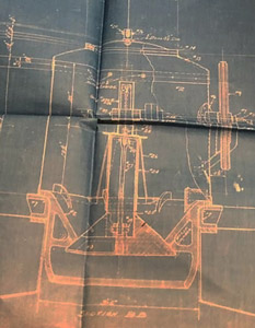 Possible coal gas producer blueprint
