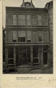 Freeland Post Office, early 20th century