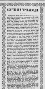 1898 Tigers Club article