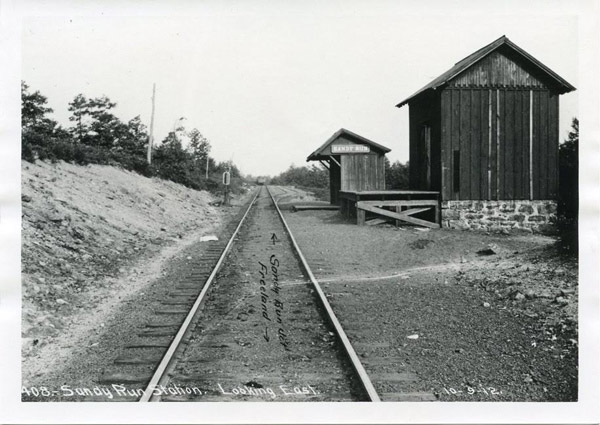 Sandy Run LVRR station