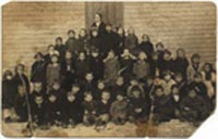 Unidentified school students