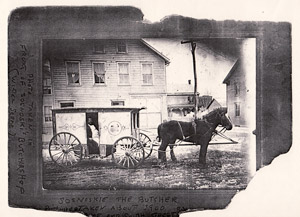 Sosnoski, butcher, ca. 1900