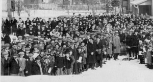 St. Ann's school, etc. groundbreaking, 1929