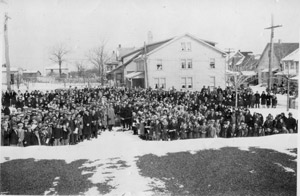 St. Ann's school, etc. groundbreaking, 1929