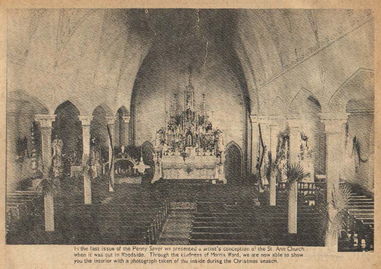 St. Ann's Church, Woodside