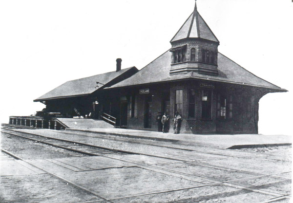 Freeland LVRR depot