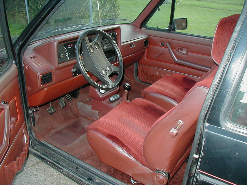 Dashboard from drivers side