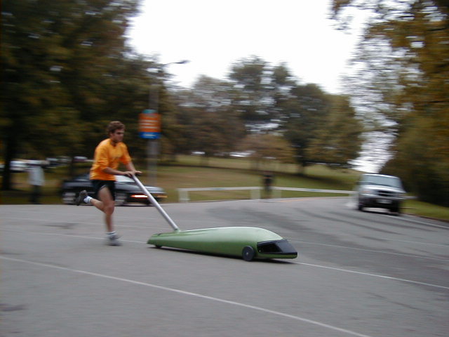 lime green and yellow sided buggy