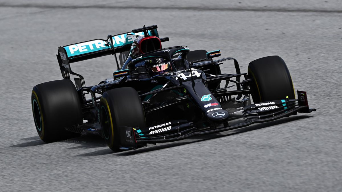Lewis's Winning Car