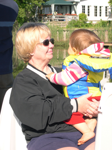 boating with grandma