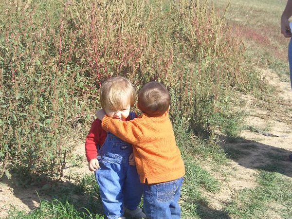 I don't like hugs!