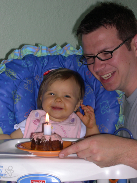 cake with daddy